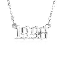 Fashion  Simple  New Pendant Years  Clavicle Chain Nihaojewelry sku image 58