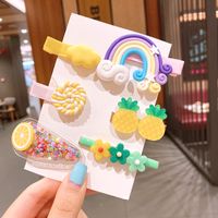 Korean Hairpin Color Word Clip Side Clip Small Clip Headdress Hairpin Wholesale Nihaojewelry sku image 3