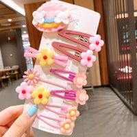 Korean Hairpin Color Word Clip Side Clip Small Clip Headdress Hairpin Wholesale Nihaojewelry sku image 7