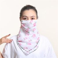 Sunshade Summer Anti-ultraviolet Chiffon Veil Mask Neck Guard Breathable Mask Wholesale Nihaojewelry sku image 18