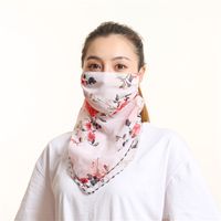 Sunshade Summer Anti-ultraviolet Chiffon Veil Mask Neck Guard Breathable Mask Wholesale Nihaojewelry sku image 24