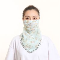 Summer Sunscreen Mask Neck Guard Breathable Sunshade Summer Uv Protection Chiffon Veil Wholesale Nihaojewelry sku image 20