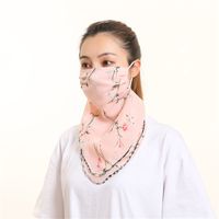 Summer Sunscreen Mask Neck Guard Breathable Sunshade Summer Uv Protection Chiffon Veil Wholesale Nihaojewelry sku image 27