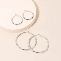 New Trendy Ear Hoop Earrings Feminine Ring Exaggerated Large Hoop Earrings Wholesale Nihaojewelry main image 6