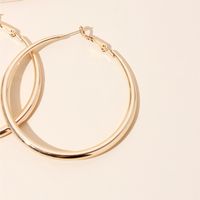 New Trendy Ear Hoop Earrings Feminine Ring Exaggerated Large Hoop Earrings Wholesale Nihaojewelry main image 5