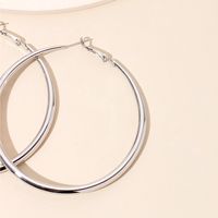 New Trendy Ear Hoop Earrings Feminine Ring Exaggerated Large Hoop Earrings Wholesale Nihaojewelry main image 4
