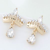 بوتيك الأزياء الكورية الحلو وبسيطة ولي الأقراط الجملة Nihaojewelry main image 2