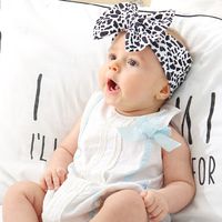 Printing Children's Bow Headband Foreign Trade Children's Jewelry Wholesale Baby Bow Headband Wholesale main image 5