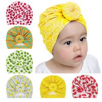 Elastic Baby Tire Hat Fruit Pattern Pullover Hat Watermelon Ball Beanie Wholesale Nihaojewelry main image 1