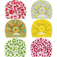 Elastic Baby Tire Hat Fruit Pattern Pullover Hat Watermelon Ball Beanie Wholesale Nihaojewelry main image 3