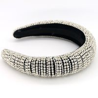 Mode Simple Tendance Exquise Accessoires De Cheveux De Mode Baroque Bandeau Plein De Strass Bandeau Accessoires Nihaojewelry main image 4