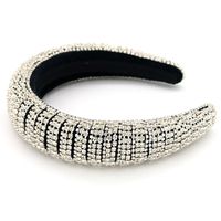 Simple Fashion Exquisite Trend Baroque Fashion Hair Accessories Headband Full Of Rhinestone Headband Accessories Nihaojewelry main image 5