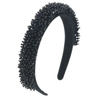 Hot Sale Headband Fashion Trend Baroque Hair Accessories Hand-sewn Glass Beads Wholesale Nihaojewelry main image 4