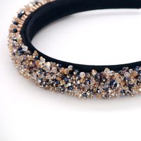 Hot Sale Headband Fashion Trend Baroque Hair Accessories Hand-sewn Glass Beads Wholesale Nihaojewelry main image 6