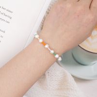 Korean Style Simple Baroque Natural Beautiful Pearl Rice Bead Bracelet Wholesale Nihaojewelry main image 1