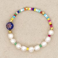 Coréen Créatif Style Baroque Naturel Belle Perle Douce Bracelet En Gros Nihaojewelry main image 4