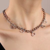 Fashion Jewelry Trend Metal Choker Necklace Cloud Pendant Necklace Wholesale Nihaojewelry main image 3