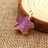 New Products Diy Resin Handmade Small Stars Single Hanging Double Jewelry Imitation Natural Stone Wholesale Nihaojewelry main image 6