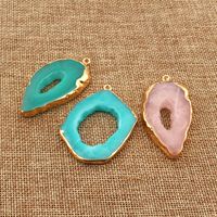 New Products Diy Single Circle Resin Handmade Irregular Jewelry Imitation Natural Stone Wholesale Nihaojewelry main image 1