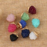 New Jewelry Irregular Resin Pendant Diy Earrings Necklace Pendant Handmade Accessories Wholesale Nihaojewelry main image 2