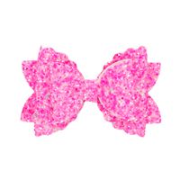 Girls Three-tier Bow-knot Hairpin Children's Sequined Bow-knot Edging Clip Colored Hair Clips Wholesale sku image 2