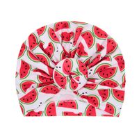 Elastic Baby Tire Hat Fruit Pattern Pullover Hat Watermelon Ball Beanie Wholesale Nihaojewelry sku image 12