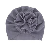 Chapeaux Pour Enfants De Mode Bébé Casquettes De Couleur Pure À La Main Casquettes De Pneus Grandes Fleurs 12 Couleurs En Gros Nihaojewelry sku image 24