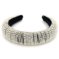 Grenz Überschreitende  Exquisite Luxus Europäische Und Amerikanische Barock Mode Haarschmuck Stirnband Voller Strass Stirnband Zubehör Psb02 sku image 1