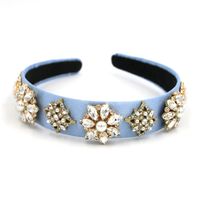 Baroque Headband Retro Fashion Dot Diamond Rhinestone Hairpin Hair Accessories Nihaojewelry sku image 2