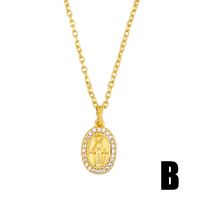 Fashion 18k Gold Plated Necklace In Bulk sku image 1