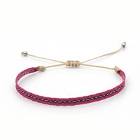 Simple Style Letter Pu Leather No Inlaid Women's Bracelets sku image 6
