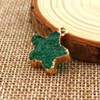 New Products Diy Resin Handmade Small Stars Single Hanging Double Jewelry Imitation Natural Stone Wholesale Nihaojewelry sku image 5