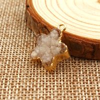 New Products Diy Resin Handmade Small Stars Single Hanging Double Jewelry Imitation Natural Stone Wholesale Nihaojewelry sku image 7