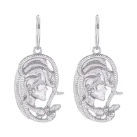 Mode Animal Placage Alliage Strass Des Boucles D'oreilles sku image 8