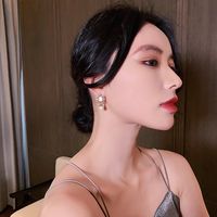 Fashion Pear  Fashion Korean Earrings For Women Retro 925 Silver Needle Women's Earrings Nihaojewelry main image 3