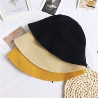 Potted Plant Hat Hat Female Summer Korean Version Of The Tide Wild Fashion Net Red Japanese Thin Bucket Fisherman Hat Sun Hat Nihaojewelry main image 5