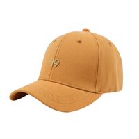 Fashion Gold Thread Embroidery Baseball Cap New Hat Women Summer Korean Simple Hard Top Cap Nihaojewelry main image 3