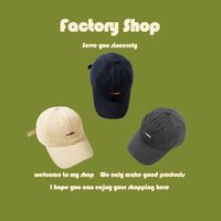 Fashion Embroidered Baseball Caps Korea Hot Selling Sun Hats Women Caps Men Hat Wholesale Nihaojewelry main image 1