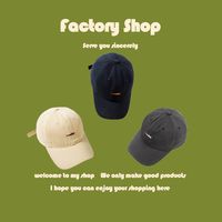 Fashion Embroidered Baseball Caps Korea Hot Selling Sun Hats Women Caps Men Hat Wholesale Nihaojewelry main image 2