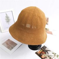 Potted Plant Hat Hat Female Summer Korean Version Of The Tide Wild Fashion Net Red Japanese Thin Bucket Fisherman Hat Sun Hat Nihaojewelry sku image 1