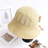 Potted Plant Hat Hat Female Summer Korean Version Of The Tide Wild Fashion Net Red Japanese Thin Bucket Fisherman Hat Sun Hat Nihaojewelry sku image 2