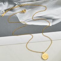 Fashion Beer Cover Necklace For Women Trend Korean Fashion English Pendant Clavicle Necklace Nihaojewelry main image 5