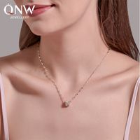 Korean Hot Sale Fashion Necklace Alloy Necklace Geometric Pendant Clavicle Chain Hot Accessories Wholesale Nihaojewelry main image 3