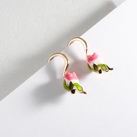 Neue Frühlings-und Sommer Ohrringe Französische Retro-tulpen Ohrringe main image 3