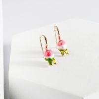 Spring And Summer New Earrings Retro Tulip Earrings Vitality Girl Flower Earrings Wholesale Nihaojewelry main image 4