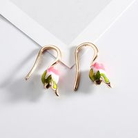 Spring And Summer New Earrings Retro Tulip Earrings Vitality Girl Flower Earrings Wholesale Nihaojewelry main image 5