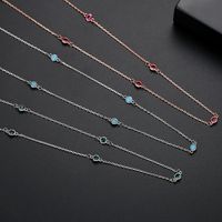 Fashion Korean Long Simple And Versatile Small Round Ladies Necklace Wholesale Nihaojewelry main image 5