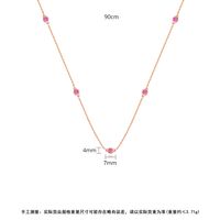 Fashion Korean Long Simple And Versatile Small Round Ladies Necklace Wholesale Nihaojewelry main image 6