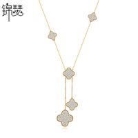 Long Korean Dress Pendant Necklace Simple Fashion Necklace Wholesale Nihaojewelry main image 1