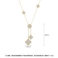 Long Korean Dress Pendant Necklace Simple Fashion Necklace Wholesale Nihaojewelry main image 6